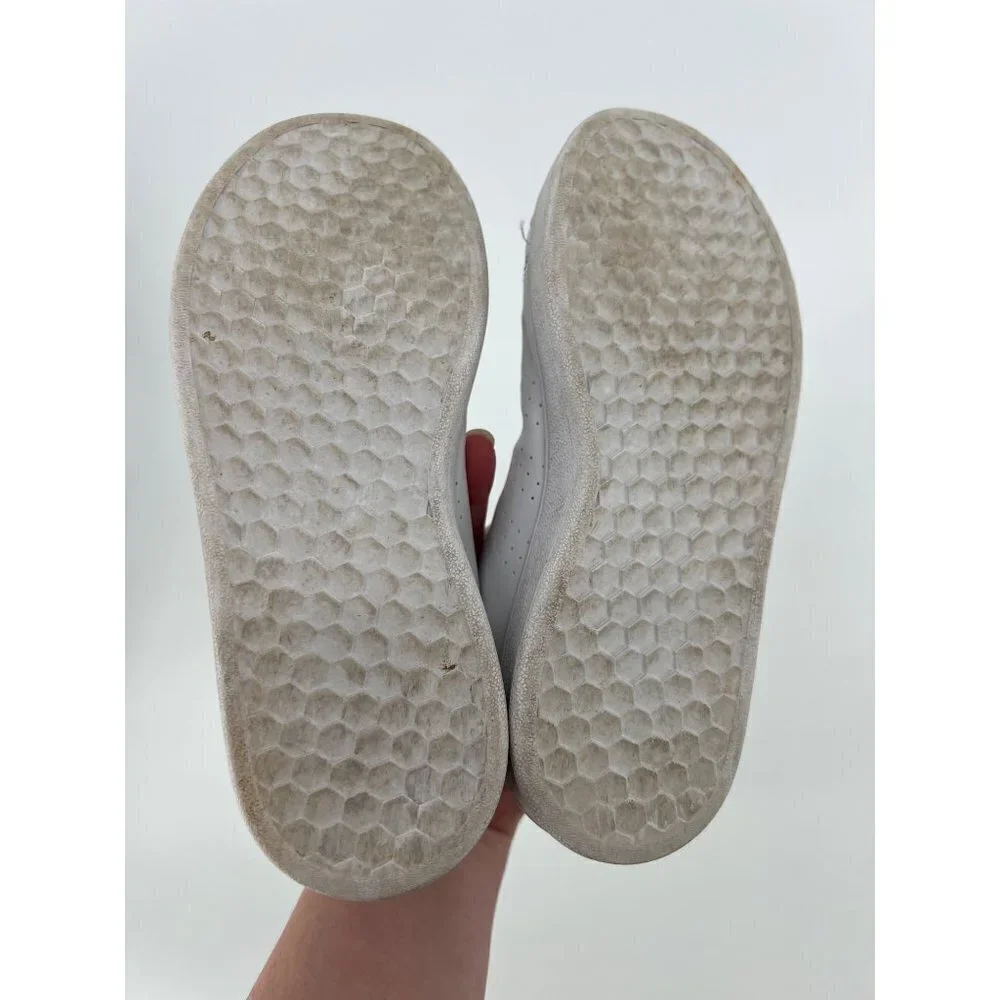 Adidas Originals Kids Sneakers Size 13 White and Green
